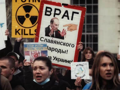 The colour revolutions saw the citizens of Georgia, Ukraine and elsewhere demand democracy and an end to their countries’ subordination to Russia control – Triandafyllos Karatrantos