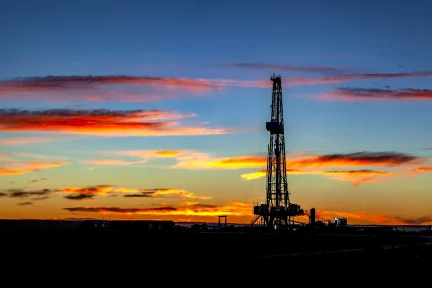 Weather with … ideal conditions for drilling