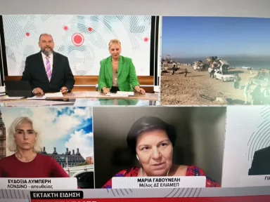 Maria Gavouneli: “At this moment, the conditions for the creation of a Palestinian state do not exist”