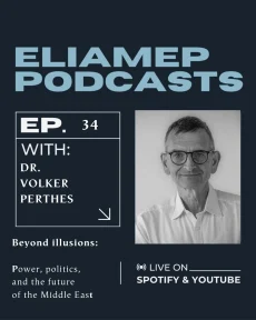 Beyond illusions: power, politics, and the future of the Middle East – Dr Volker Perthes