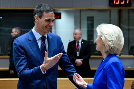 Three (plus three) political leaders