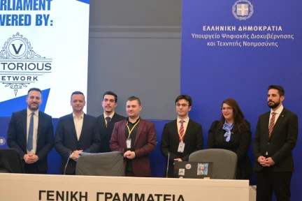 Apostolos Samaras at the 29th Panhellenic Youth Parliament of SAFIA