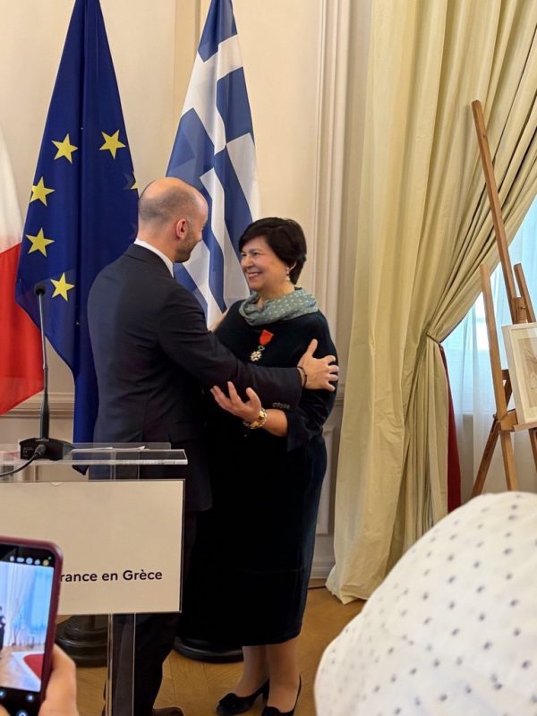 Η Γαλλική Δημοκρατία τιμά την καθηγήτρια Μαρία Γαβουνέλη