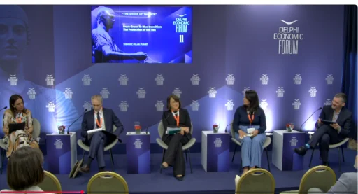 ELIAMEP at the 11th Delphi Economic Forum XI – From Green to Blue Transition: The Protection of the Sea