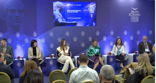 ELIAMEP at the 11th Delphi Economic Forum XI – Environmental Advocacy in the Age of Denial