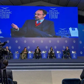 Participation of Dr. Michalis Mathioulakis at the 2nd Delphi Forum Slemani