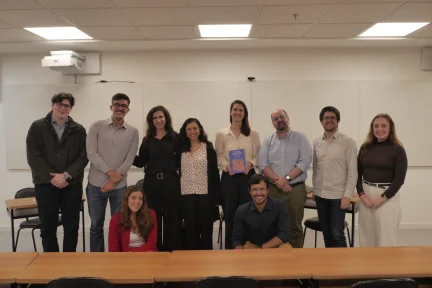 Taygeti Michalakea Presents Her Book at Fundação Getulio Vargas, Brazil