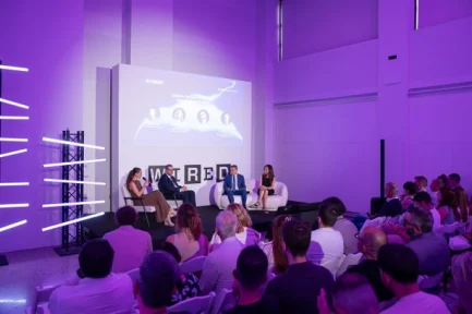 Dr. Elena Lazarou, Director General of ELIAMEP at the first flagship event of WIRED Greece