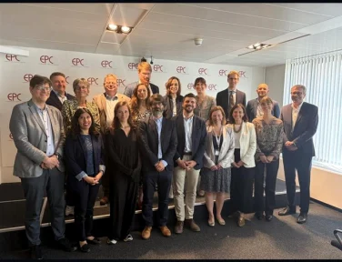 Dr. Elena Lazarou, Director General of ELIAMEP, at the EPC – Think Tank Leaders’ Brussels Convening